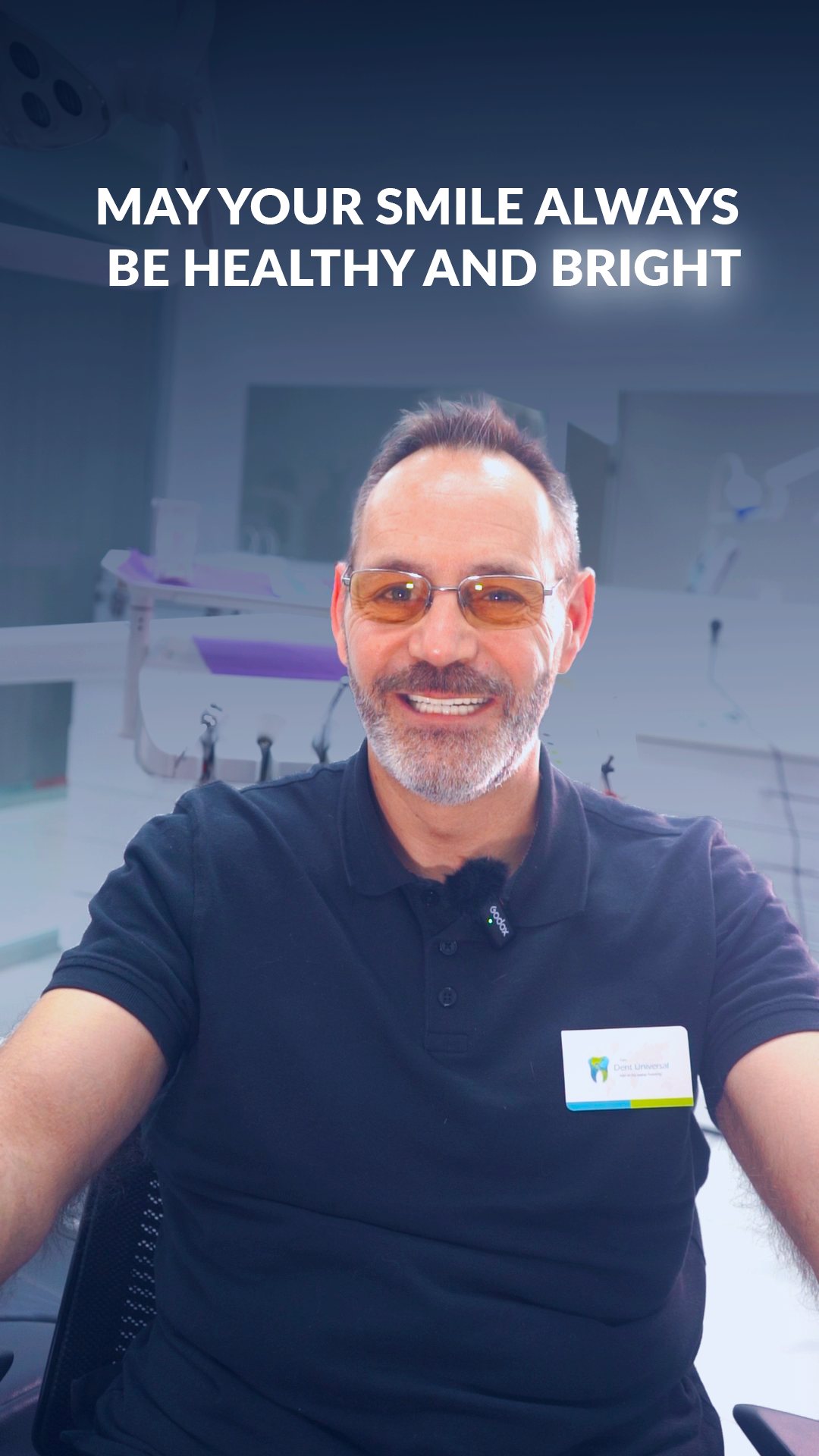 Smiling patient after treatment